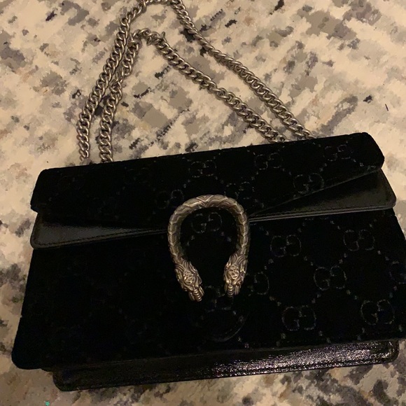 Brand NEW Gucci Dionysus GG Velvet Shoulder Bag - Picture 6 of 11